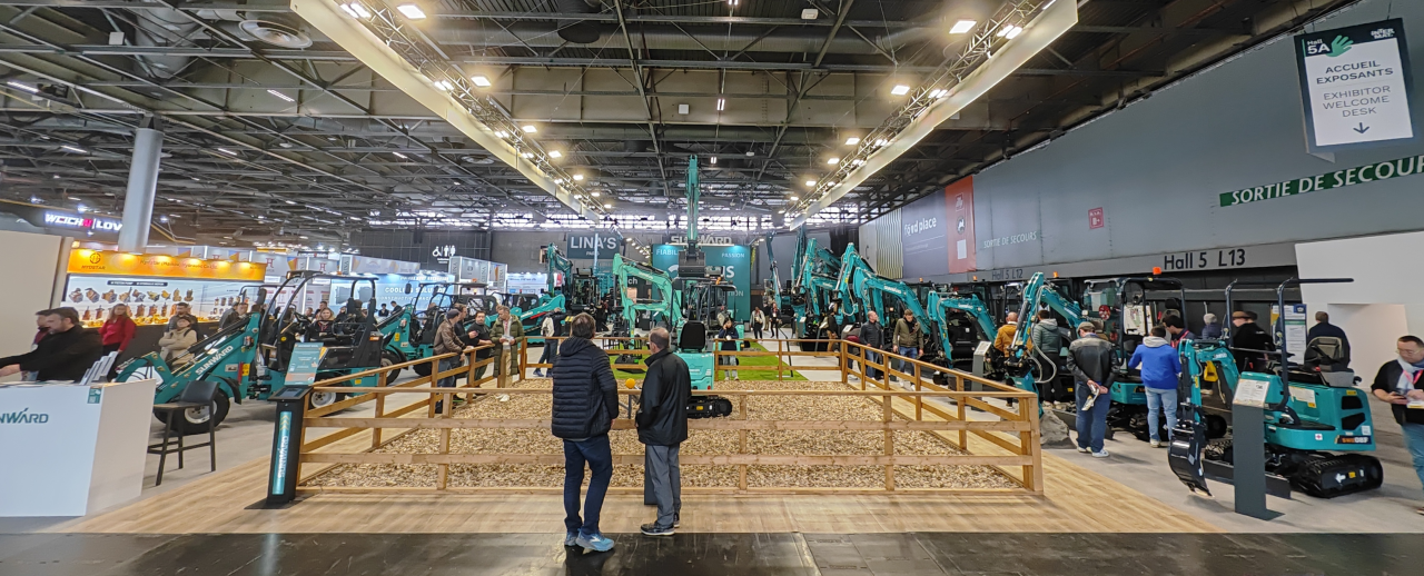 赢战INTERMAT 2024!qyh球友会官网智能土方机械深耕全球高端市场