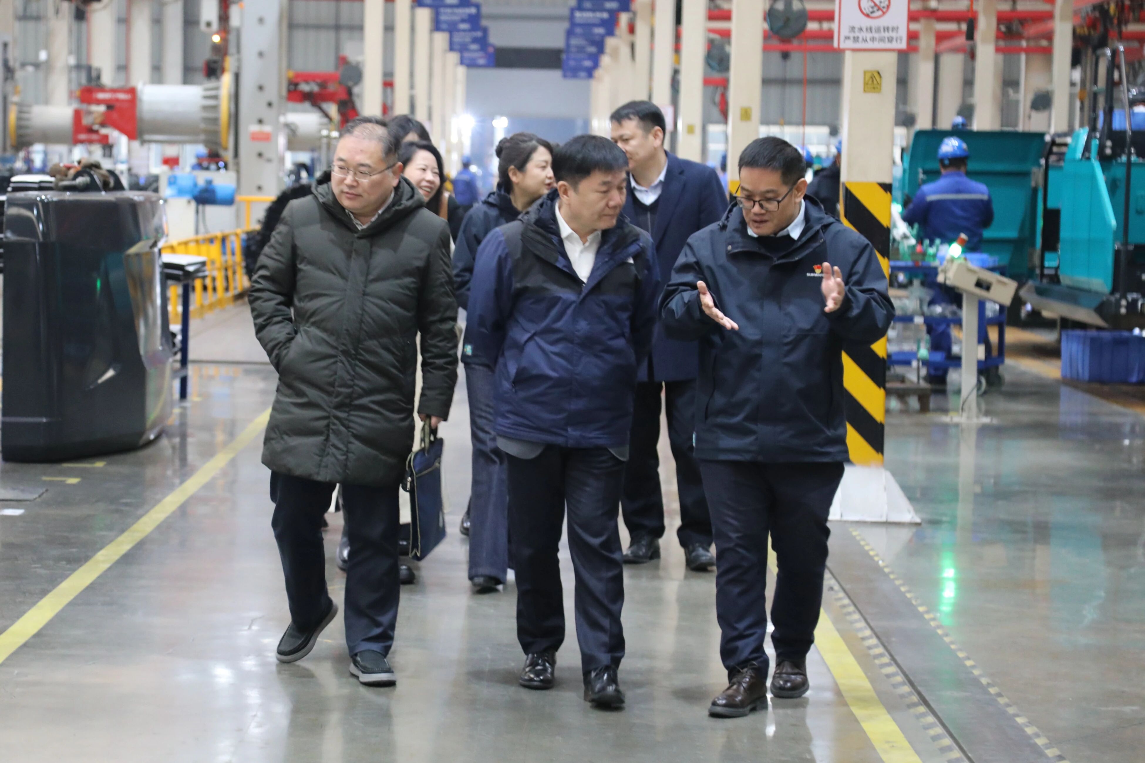 中国出口信誉保险公司湖南分公司掌管人蔡旺到访qyh球友会官网智能